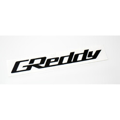 GReddy Black Sticker (14 cm)