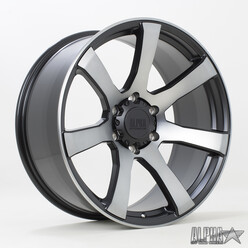 Rota Riot 20x9" 6x139.7 ET10, Satin Black, Machined Face