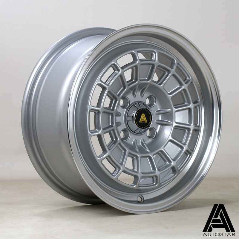 Autostar Roulette 15x7" 4x100 ET35, Silver
