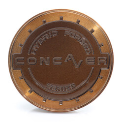 Concaver Center Cap - Brushed Bronze