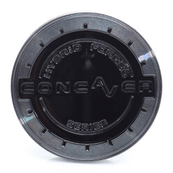 Concaver Center Cap - Double Tinted Black
