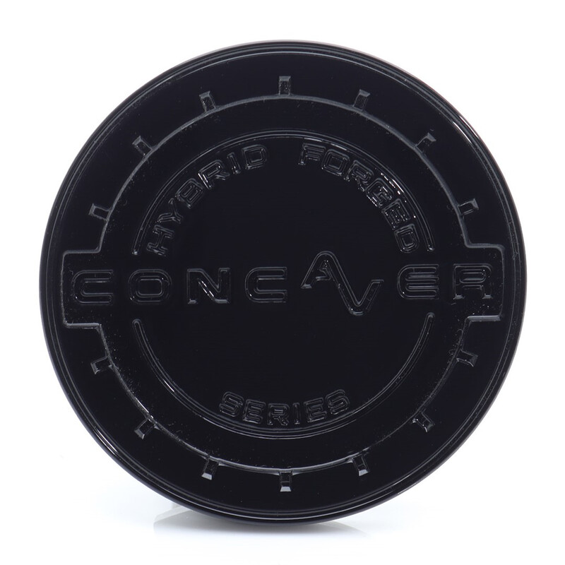 Concaver Center Cap - Platinum Black