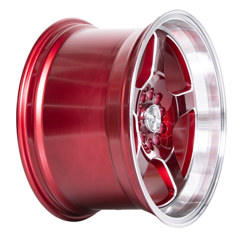 59°North D-004 18x10.5" 5x114.3/120 ET25, Red