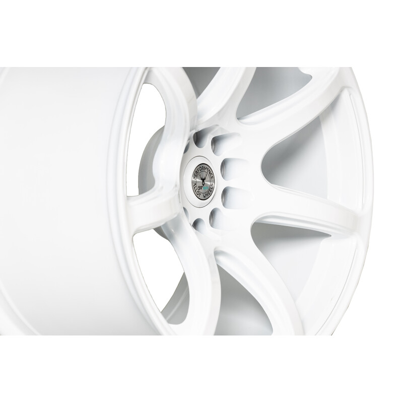 59°North D-009 18x10.5" 5x114.3/120 ET15, White