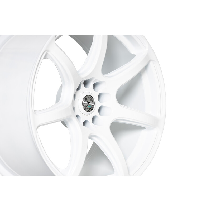59°North D-009 18x9.5" 5x114.3/120 ET22, White