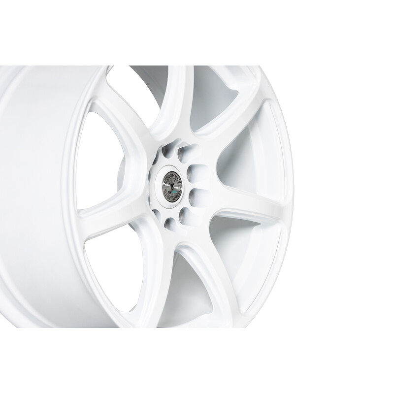 59°North D-009 18x8.5" 5x114.3/120 ET38, White
