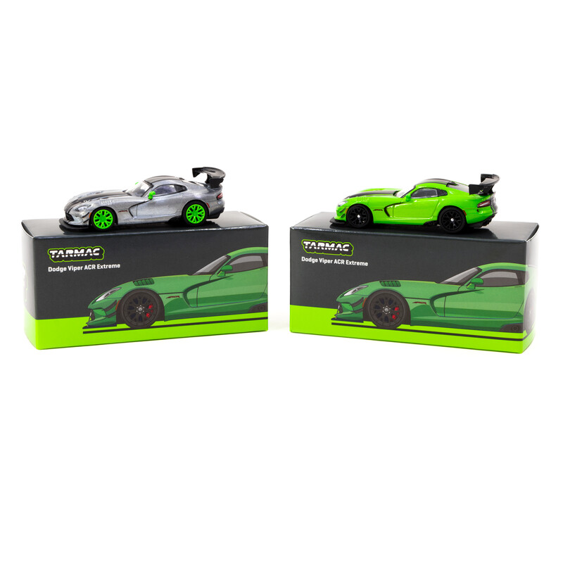 Tarmac Works 1/64 - Dodge Viper ACR Extreme | Green Metallic
