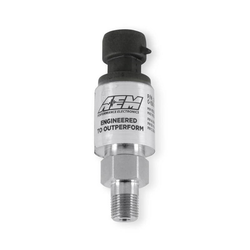 AEM Fluid Pressure Stainless Sensor Kit - 10 bar