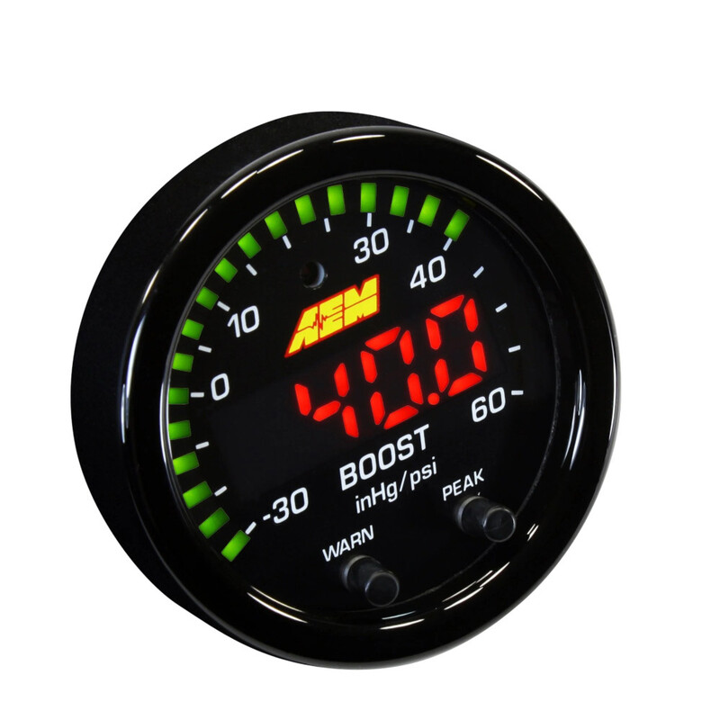 AEM X-Series Boost Pressure Gauge - 4 bar