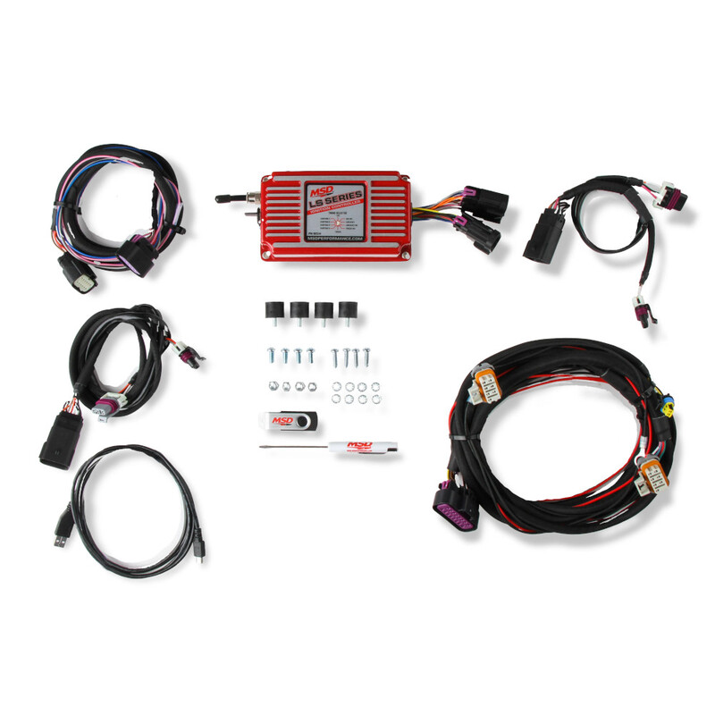 MSD LS Series Ignition Control - Red