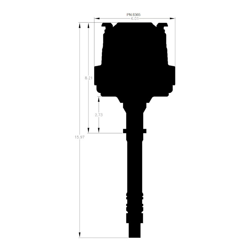 MSD Street Fire GM HEI Distributor for Chevrolet V8 Engine