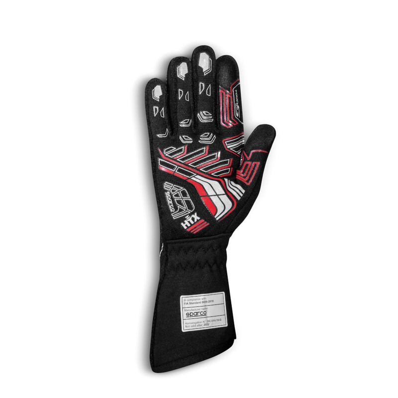 Sparco Arrow+ Gloves, Black & White (FIA)