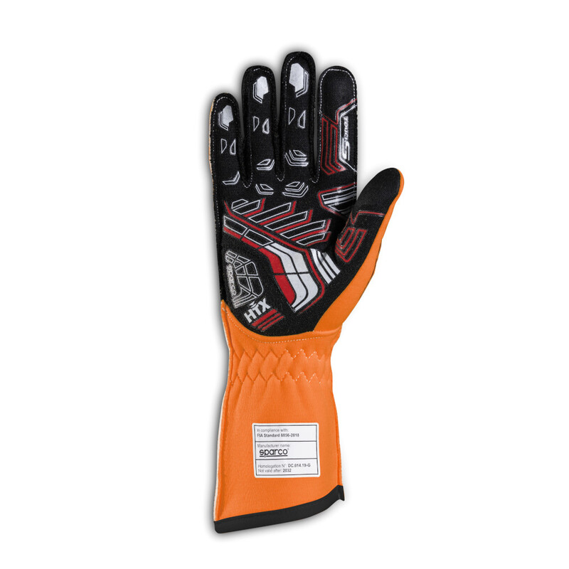 Sparco Arrow Gloves Fluo Orange Black FIA 001314 Official Sparco Distributor DriftShop