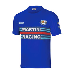Sparco Martini Racing Replica T-Shirt, Light Blue