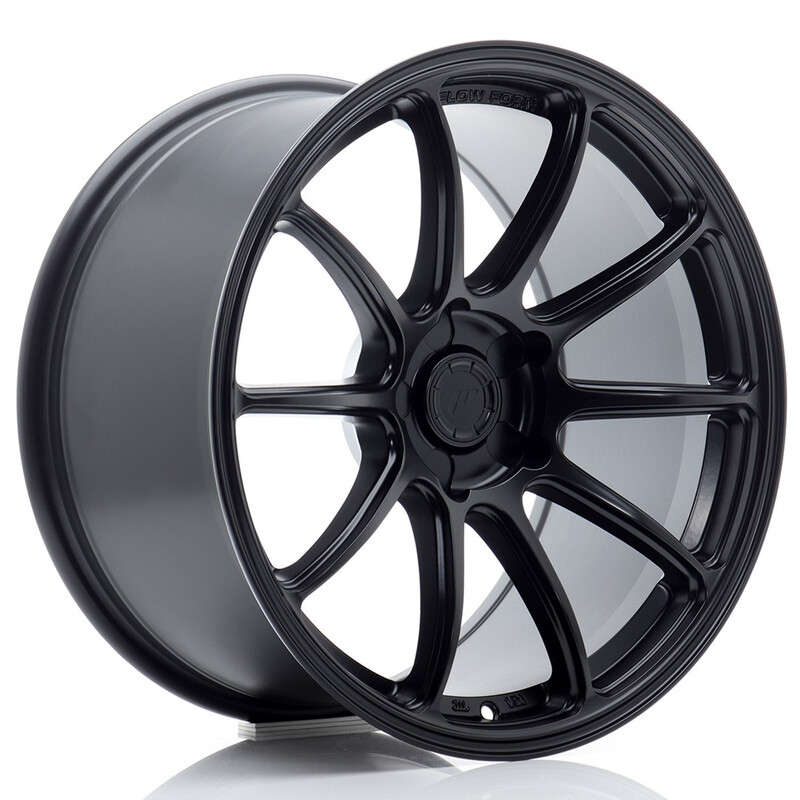 Japan Racing SL-04 Super Light 18x9.5" (5 hole custom PCD) ET20-35, Flat Black