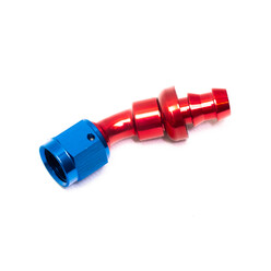 30° Elbow Push-On Fitting for Dash 6 Hose