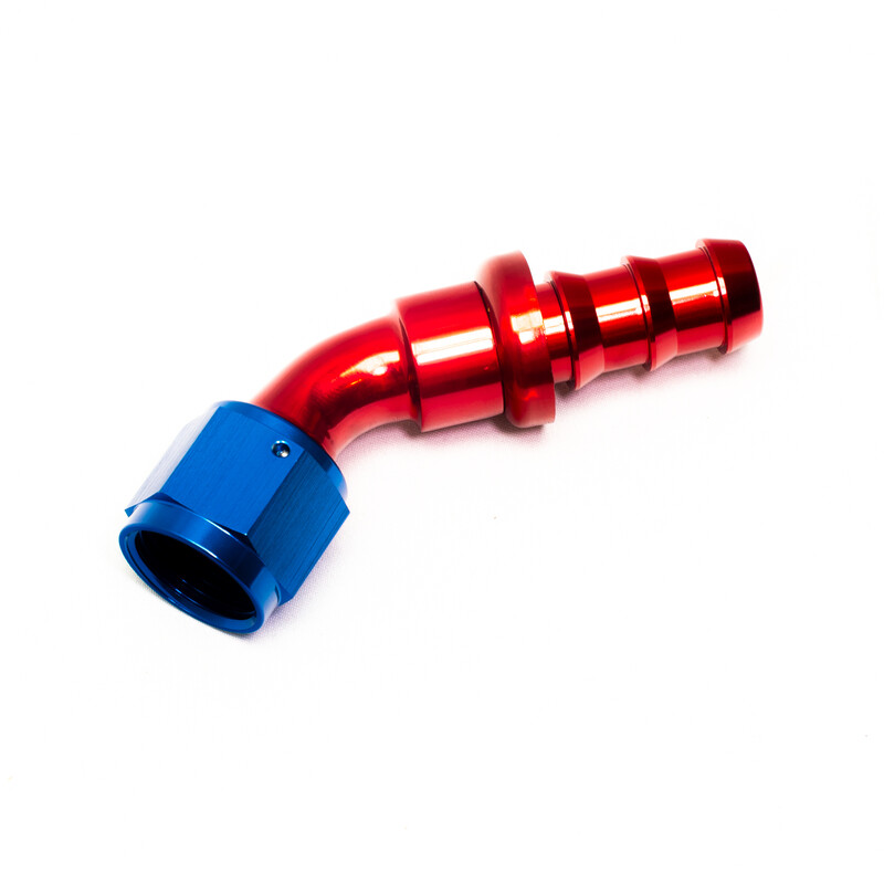 45° Elbow Push-On Fitting for Dash 10 Hose