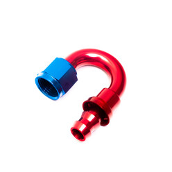 180° Elbow Push-On Fitting for Dash 8 Hose