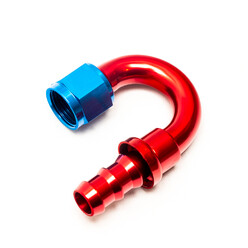 180° Elbow Push-On Fitting for Dash 10 Hose