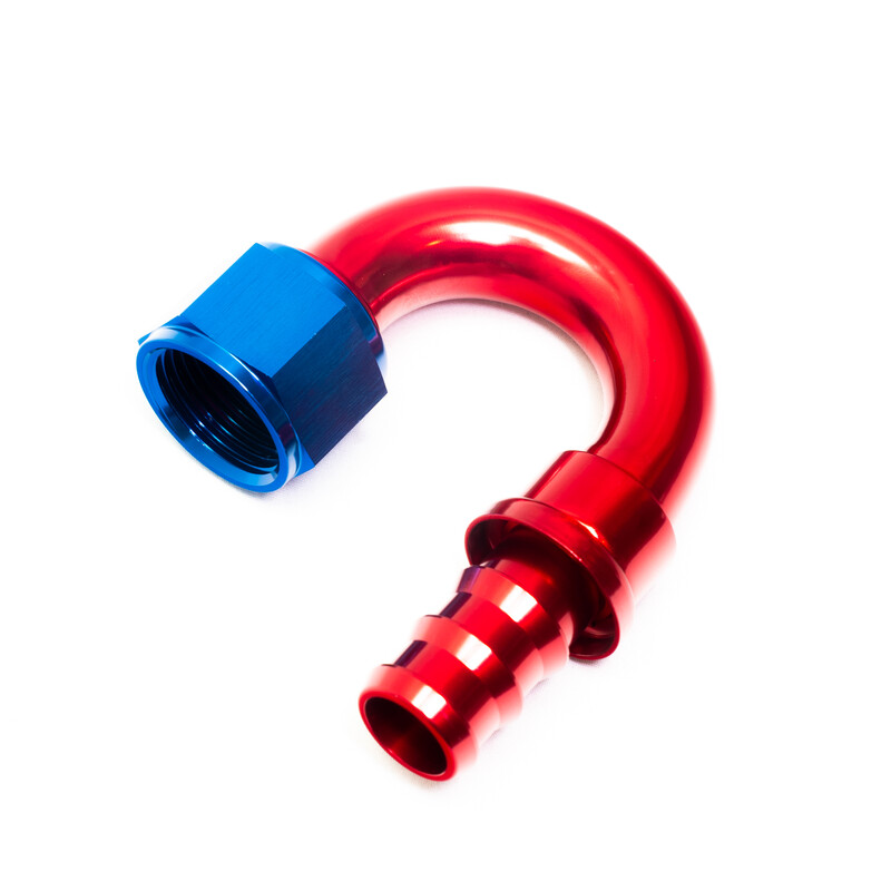 180° Elbow Push-On Fitting for Dash 12 Hose