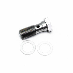 M12x1.25 Stainless Steel Banjo Bolt (31 mm)