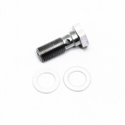 Dash 3 Stainless Steel Banjo Bolt (JIC 3/8"-24, 25 mm)