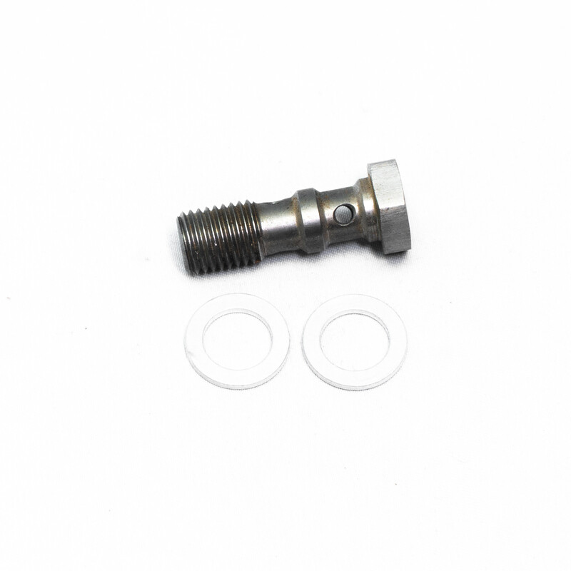 Dash 3 Stainless Steel Double Banjo Bolt (JIC 3/8"-24, 31 mm)