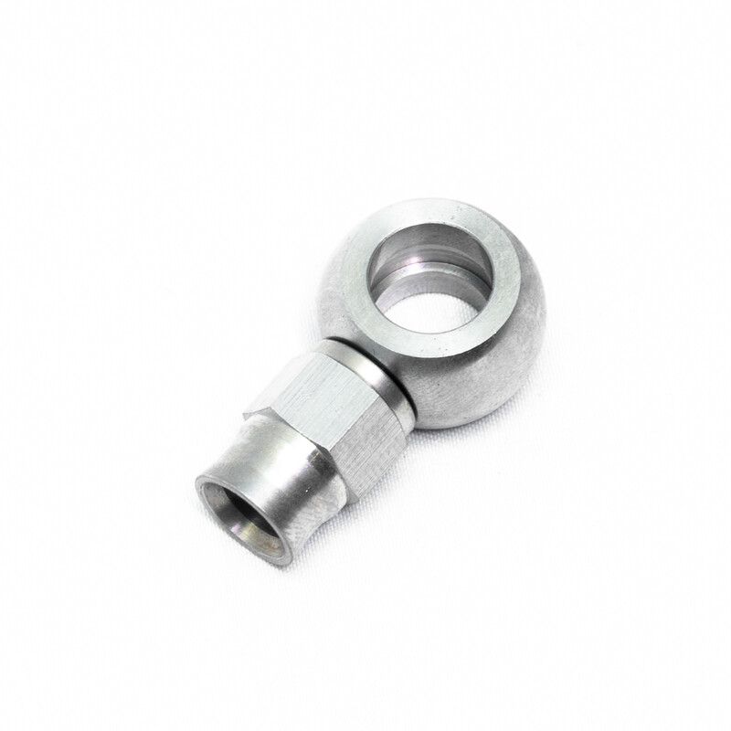 Straight Banjo End for Dash 3 Hose (Ø10.2 mm)