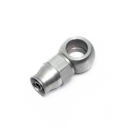 Straight Banjo End for Dash 4 Hose (Ø11.2 mm)