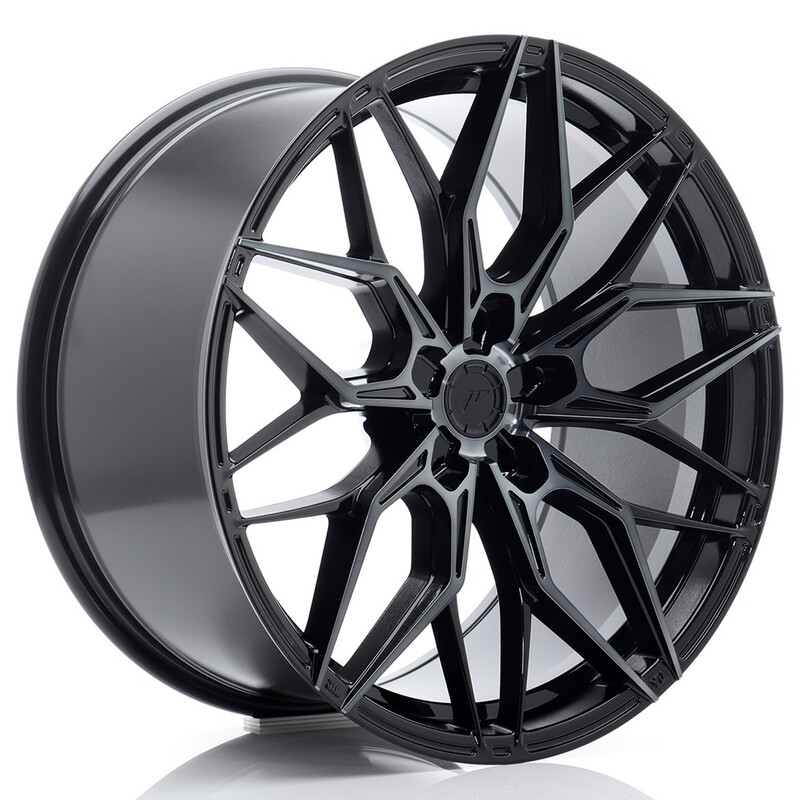 Japan Racing JR-46 20x9" (5 hole custom PCD) ET20-35, Gloss Black, Tinted Face