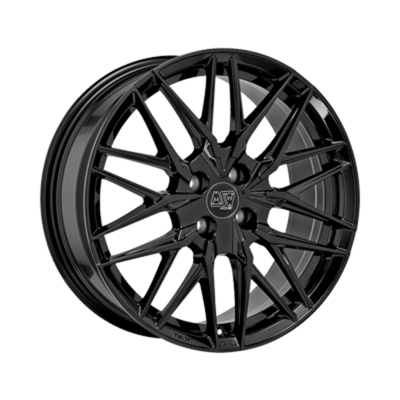 MSW 50-4 17x7" 4x108 ET37, Gloss Black