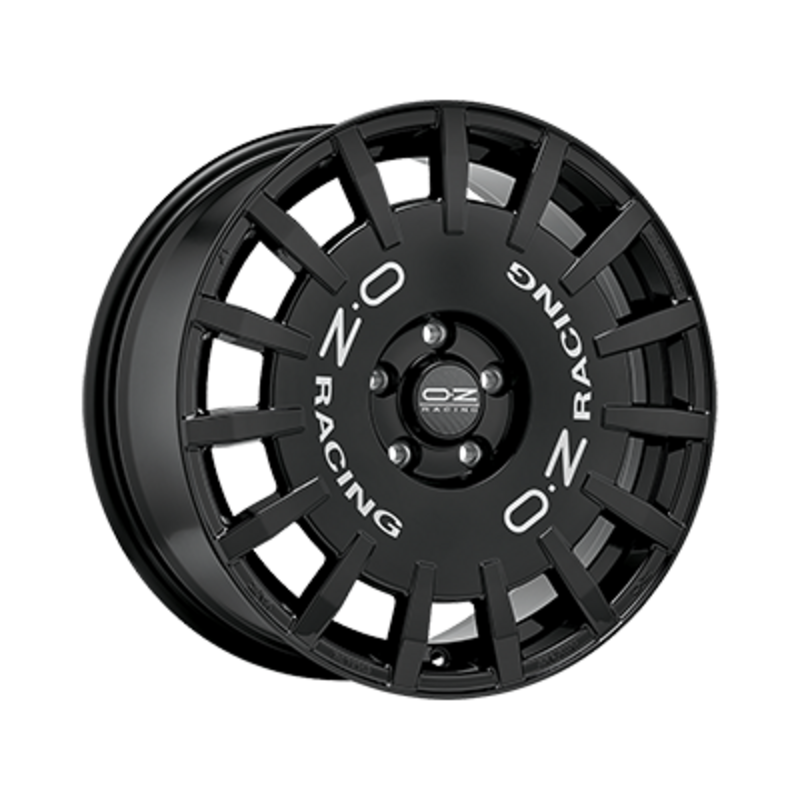 OZ Rally Racing 17x7" 4x100 ET30, Gloss Black