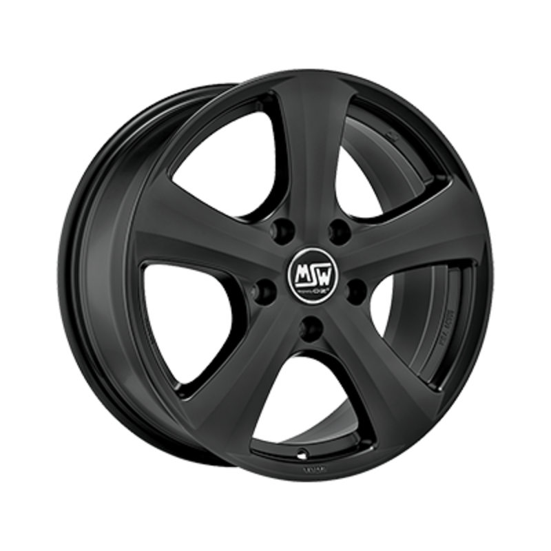 MSW 19 W 17x7" 5x100 ET45, Matt Black