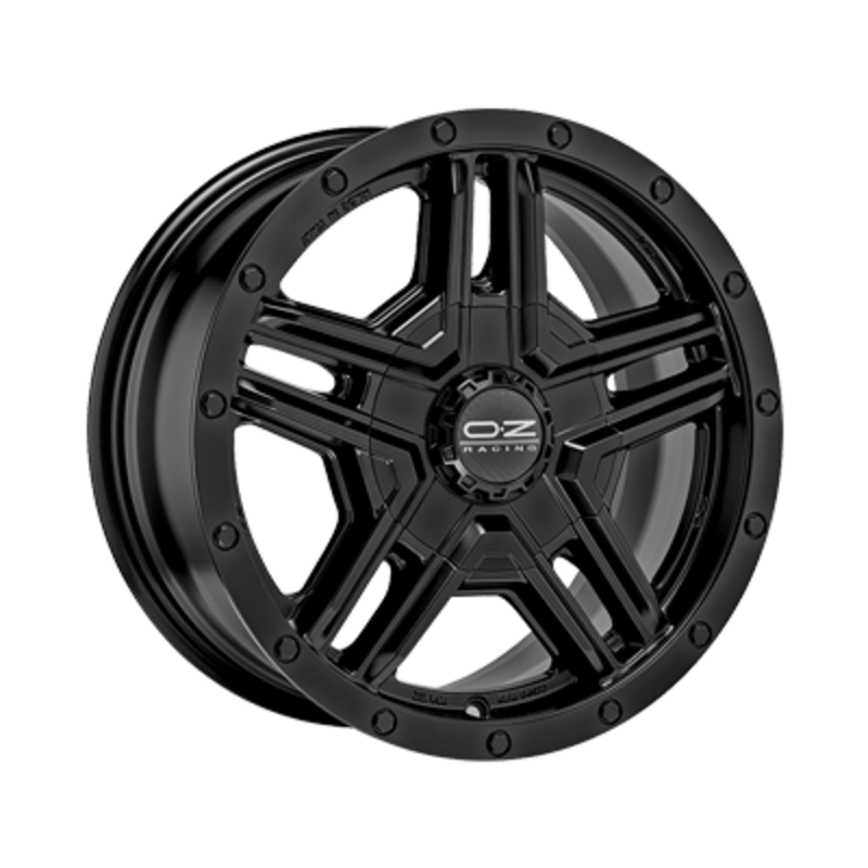 OZ Rally Adventure 17x8" 5x127 ET20, Matt Black