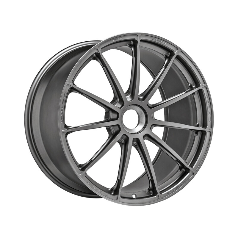 OZ Ultimate AL FG 20x10" Centerlock ET45, Matt Dark Graphite