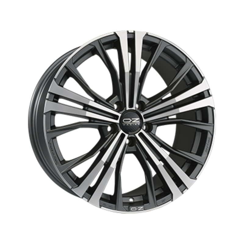 OZ Cortina 20x9.5" 5x112 ET40, Matt Dark Graphite