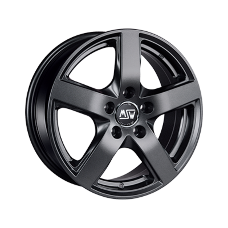 MSW 55 16x6.5" 5x112 ET49, Matt Dark Grey
