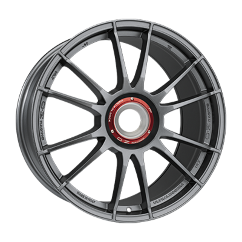 OZ Ultraleggera HLT CL 21x11.5" Centerlock ET46, Matt Graphite