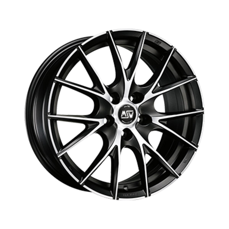 MSW 25 18x9" 5x110 ET34, Matt Titanium