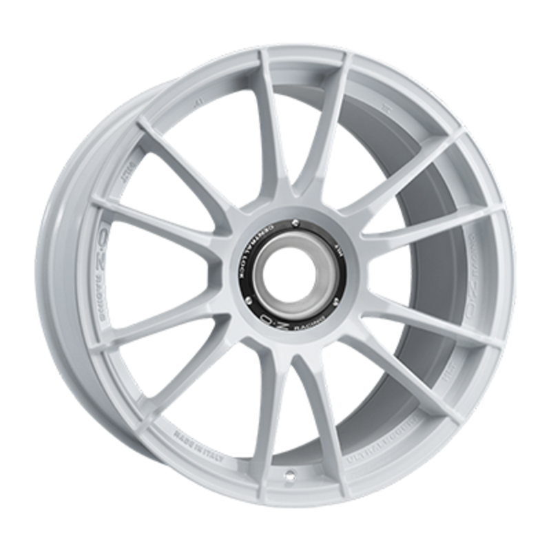 OZ Ultraleggera HLT CL 21x12" Centerlock ET45, White