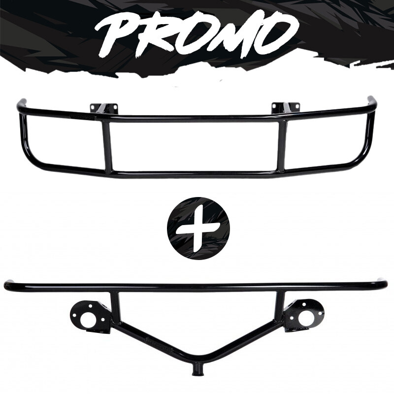 Front + Rear "M-Technic" Crash Bar for BMW E36