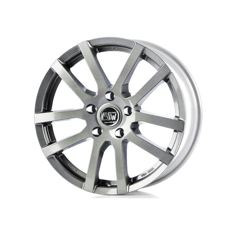 MSW 22 14x5.5" 4x100 ET35, Full Silver