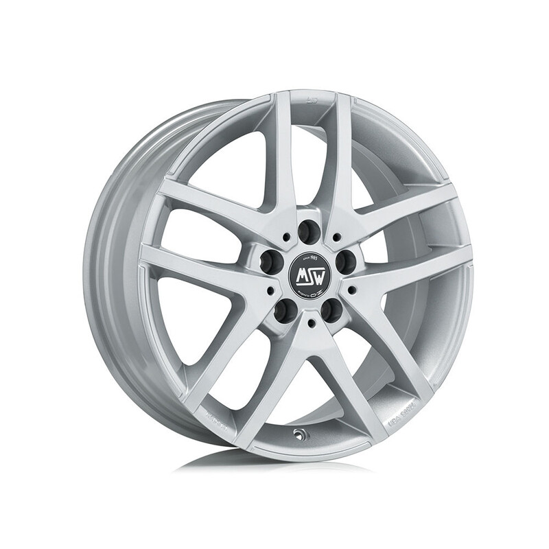MSW 28 18x7.5" 5x112 ET44, Full Silver