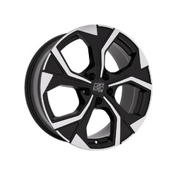 MSW 43 19x7" 5x112 ET43, Gloss Black, Machined Spokes