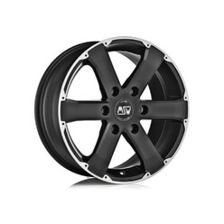 MSW 46 17x7.5" 6x114.3 ET30, Matt Black Full Polished