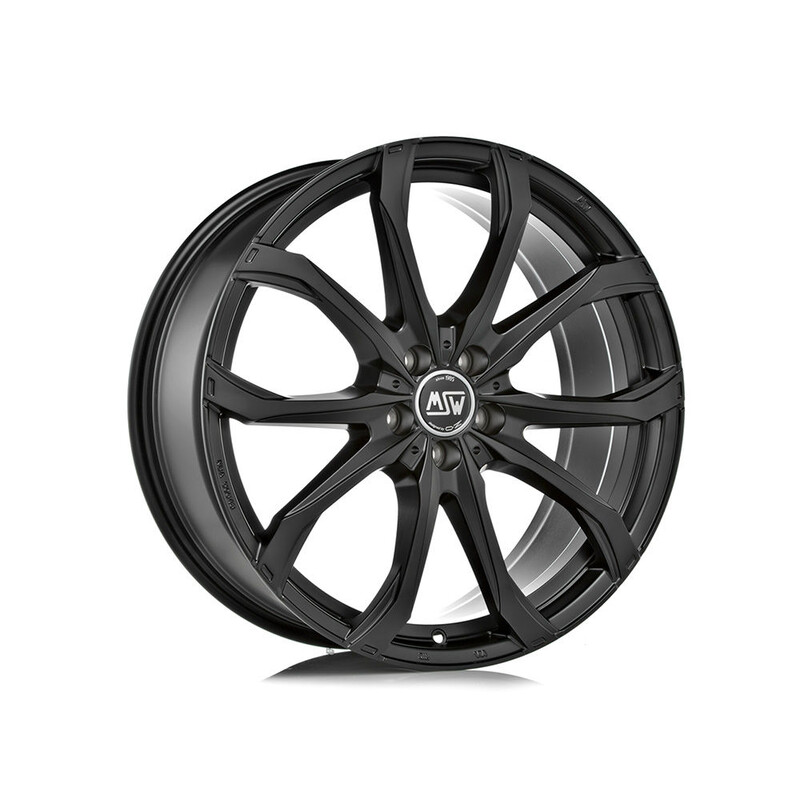 MSW 48 19x8" 5x127 ET50, Matt Black