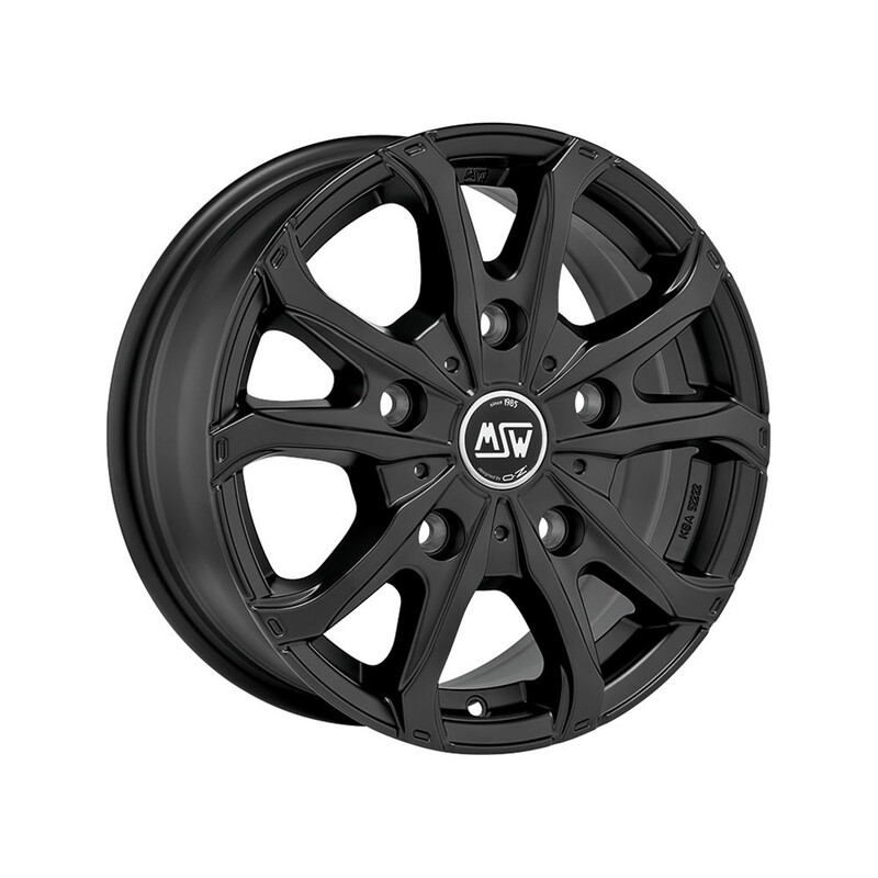 MSW 48 Van 18x7.5" 5x120 ET53, Matt Black