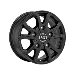 MSW 48 Van 18x7.5" 5x130 ET53, Matt Black