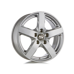 MSW 55 17x7.5" 5x112 ET40, Full Silver