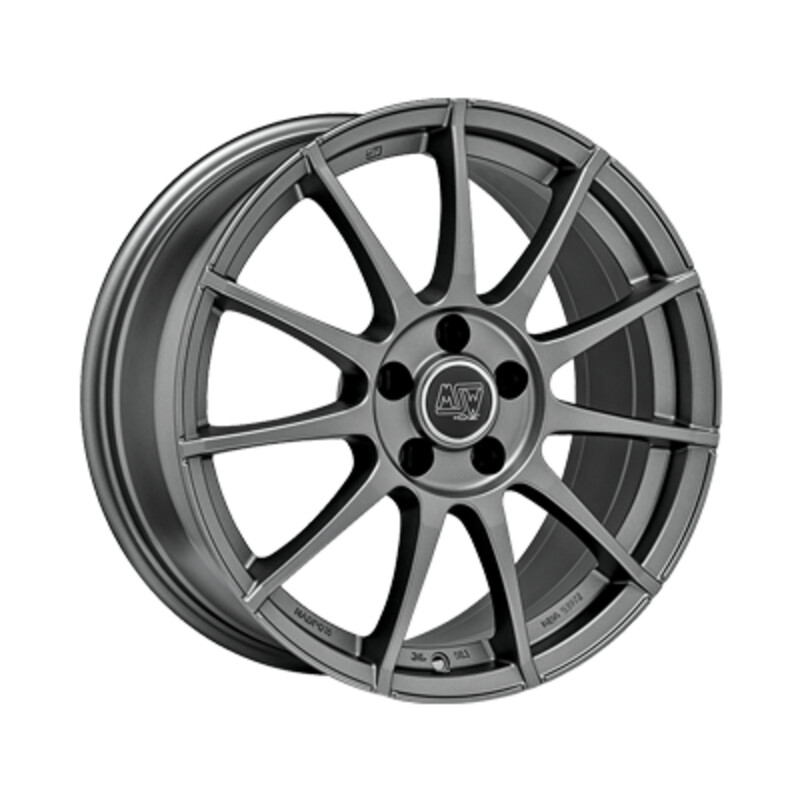 MSW 85 18x8" 5x120 ET50, Matt Graphite